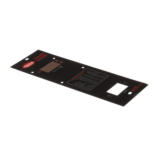 Control Panel Label, Hdw, Itc